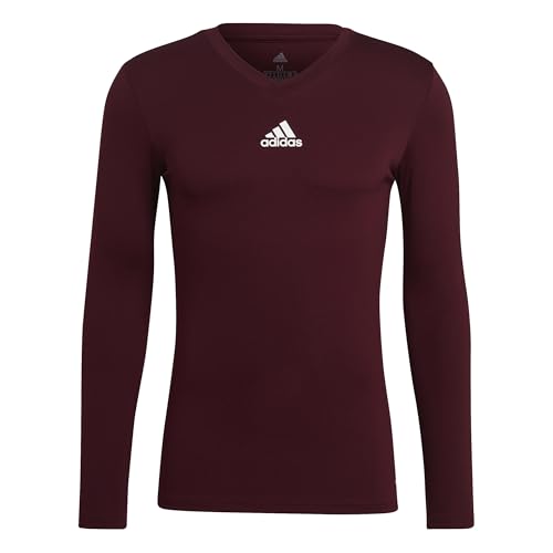 Adidas Uomo Team Base tee, Team Maroon, M
