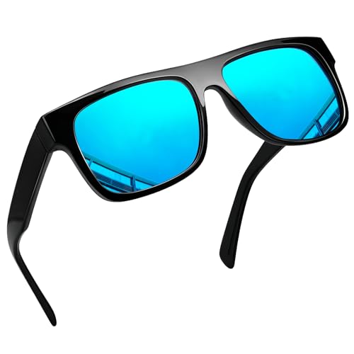 Image of Joopin Polarized Sunglasses Men Women UV400 Protection, Big Chunky Square Sun Glasses, Designer Shades Retro Sunnies Driving