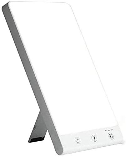 ONOTEC Lampada Terapia Leggera Ultra-Sottile 10000 Lux Terapia Luce con 3 Livelli di luminosità Regolabili, Luce Terapia con Timer per Una casa Felice/Ufficio/in Viaggio