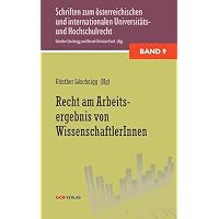 Recht am Arbeitsergebnis von WissenschafterInnen
