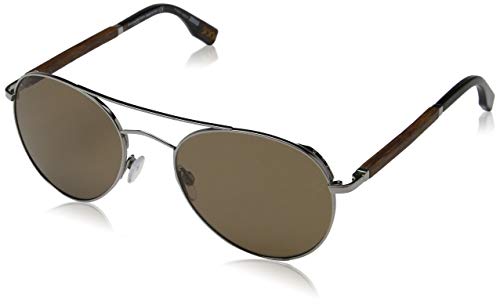 Sunglasses Zegna Couture ZC 2 ZC0002 08J shiny gumetal / roviex