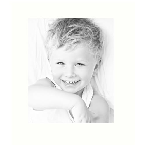 8.5x11 Light Cream/Light Cream Custom Mat for Picture Frame with 4.5x7 Opening Size (Mat Only, Frame NOT Included) - 7 Pack