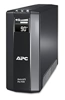 APC by Schneider Electric Back UPS PRO USV 900VA Leistung - BR900G-GR - inkl. 150.000 Euro Geräteschutzversicherung (5-Schuko Ausgänge, Stromsparfunktion, Multifunktionsdisplay)