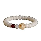 AIFOKIVO Bodhi Stretch-Armband mit Katzenpfotenabdruck für Frauen, Stretch-Armband für Schwester, Freundin
