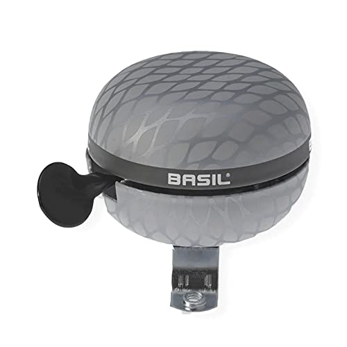 Unbekannt Basil Noir Ding Dong Bicycle Bell - 60mm (Metallic Silver)