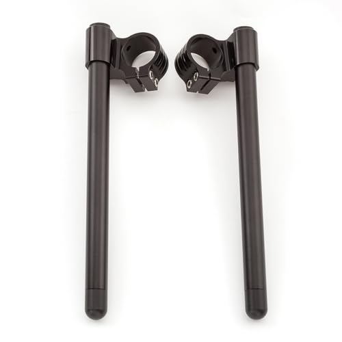 Clips sur Guidon Moto Rehaussé Soulagement Poignets Fixation Fourche 33mm-54mm