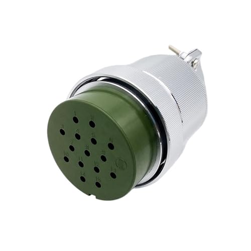Conector NCS-6015-P hembra de aviación anti-vibración con 15 pines de rosca 2