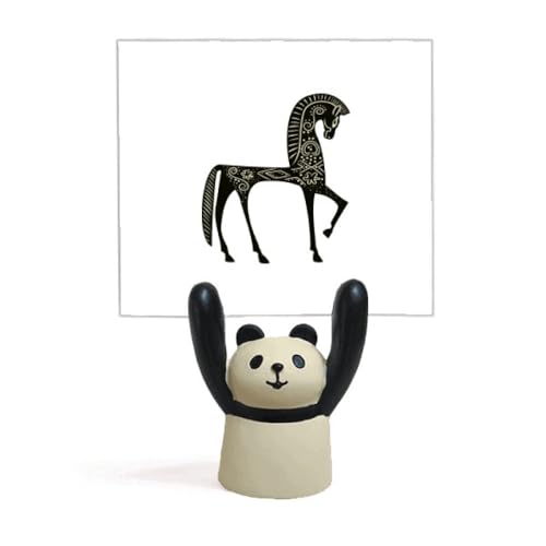 Porte-mémo style princesse Castle Dream, idée cadeau décoration panda et cheval multicolore
