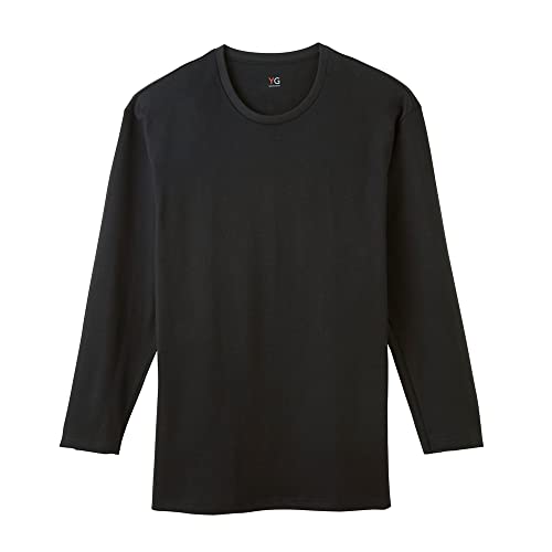 YG COTTON 100% シリーズ 軽量ダブルホット 9分袖 クルーネック YV0708