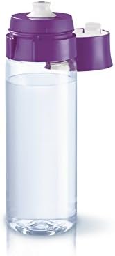 BRITA FILL & GO Water Bottle with Filter + 1 Extra Filter Disc - PURPLE [Japan Import]