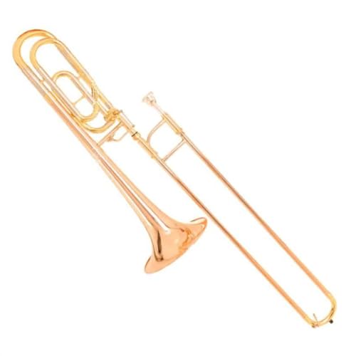 Bb/F チューン テナー スライド トロンボーン リン銅トロンボーン マウスピースとケース付き プロのトロンボーン