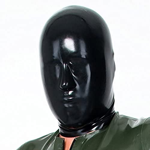 Latex-Gummi-Maske Anatomische Haube Ohne Löcher Für Männer Und Frauen,A,L