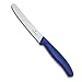 Victorinox Cuchillo DE Mesa Universal 11cm Blue, Acero Inoxidable, Azul, Mediano