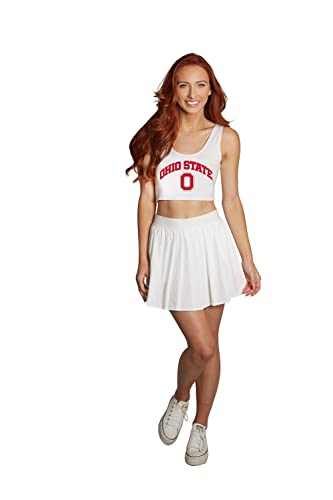 Image of Lojobands Women's College Gameday Outfit Tank Top Tailgate Crop Top One Size Fits Most