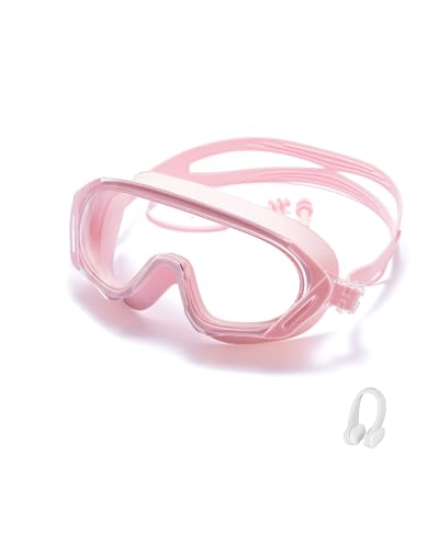 Image of Seasprint Swim Goggles,Wide Angle Anti-fog and UV Leak Proof Goggles,Fashion Swim Glasses for Men Women