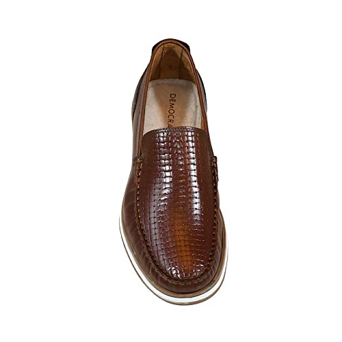 Mocassim Denim Flow Democrata Tamanho: 42 Cor: Conhaque