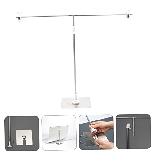 Mini support de fond en T résolvant les plis de toile sur table - 2