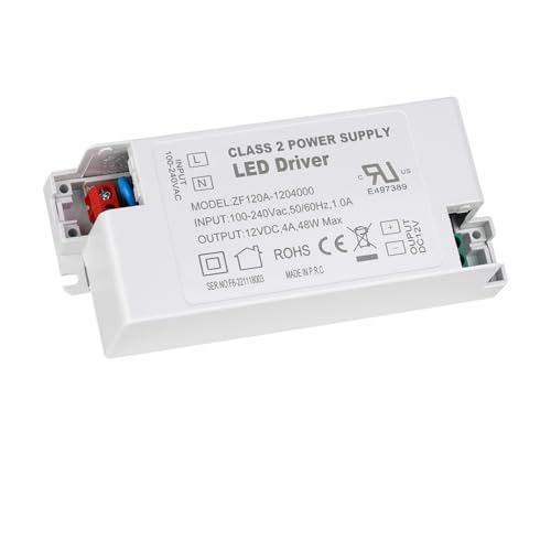 Transformateur driver LED 12V 24V alimentation universelle 48W