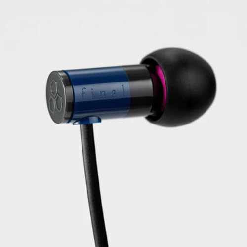 マイク付きハイレゾ有線イヤホン final E1000C BLUE