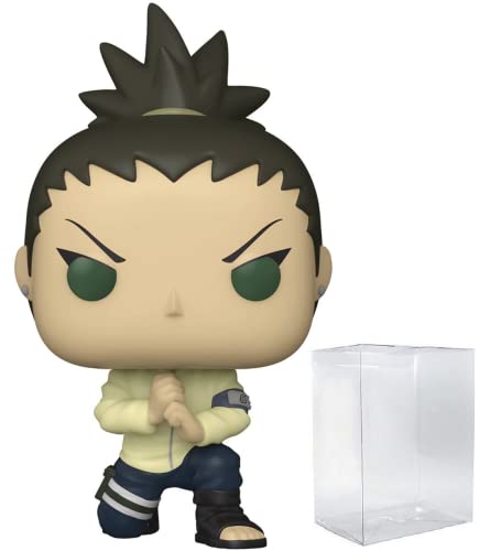 POP Boruto: Naruto The Next Generation - Shikadai Funko Figura de vinilo (empaquetado con funda protectora de caja compatible) Multicolor 3.75 pulgadas