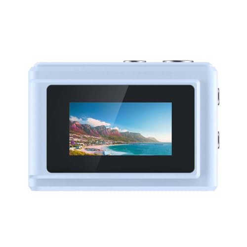 IRT アイアールティー トイカメラ ミニカメラ コンパクト デジカメ 写真・動画撮機能 microSDカード付属 Recollo （レコロ） ブルー