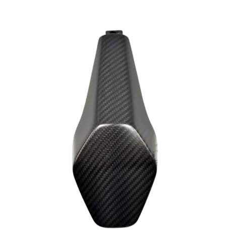 Capot de selle moto fini en carbone sergé mat Twill