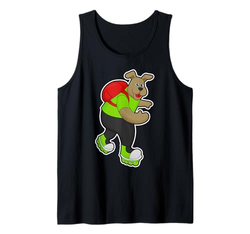 Hund Inline skating Inline skates Sport Tank Top