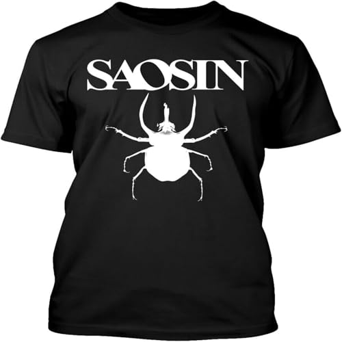 Best to Buy Music Art American Saosin Graphic Gift tee T Shirt Black L