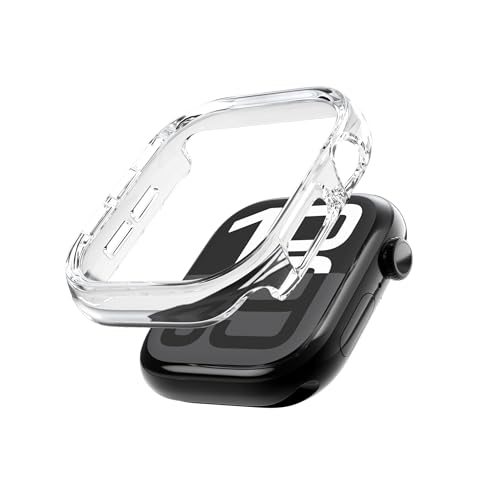 Funda para Apple Watch anti arañazos Vonmählen carcasa transparente 44mm