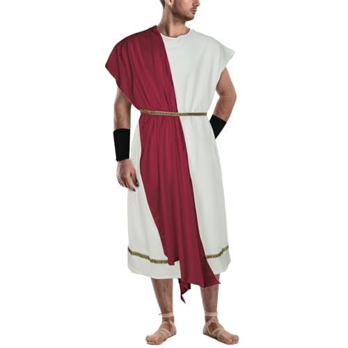 NEKIFUI Men's Toga Costume Adult Greek God Roman Party...