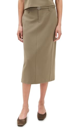 Vince Women's Belted Pencil Skirt
