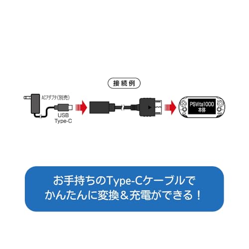 アクラス PSVita用 USB Type-C かんたん変換ケーブル
