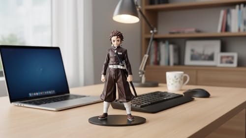 Image of Awestuffs Action Figure Limited Edition for Car Dashboard, Decoration, Cake, Office Desk & Study Table Tanji Blk Suit D Slayer