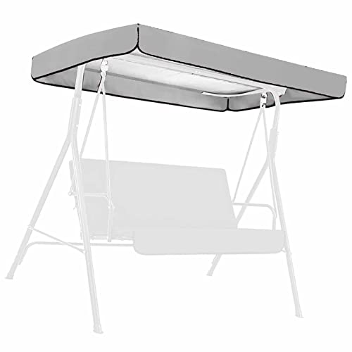 BICBLL 2-Seater Hollywood Swing Replacement Roof, Universal Sun Canopy Swing Roof Cover - Image 3
