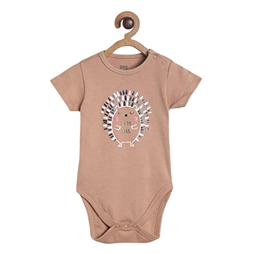 Image of miniklub Infants Boys Pack of 3 Printed Pure Cotton Bodysuits
