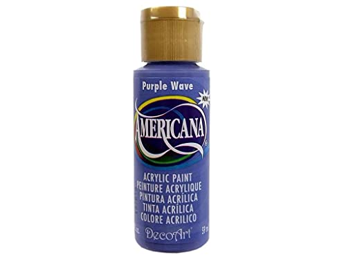 Image of DecoArt Americana Acrylic Paint, 2-Ounce, Purple Wave
