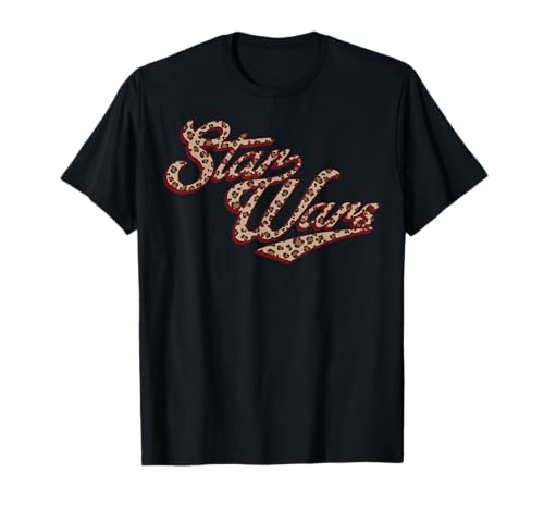 Star Wars t-shirt au logo guépard pour un look streetwear décontracté en ville