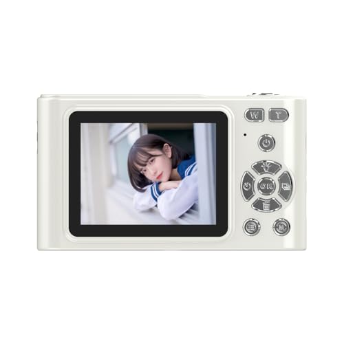Appareil photo numérique 4K 48MP zoom 16x avec écran LCD 2,4 pouces anti-secousses noir