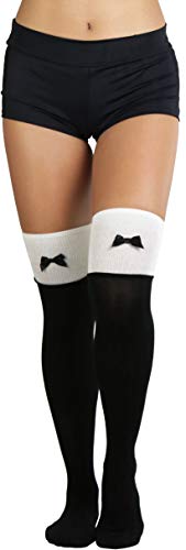 Image of ToBeInStyle Women's Over The Knee Knit Thigh High Warm Socks