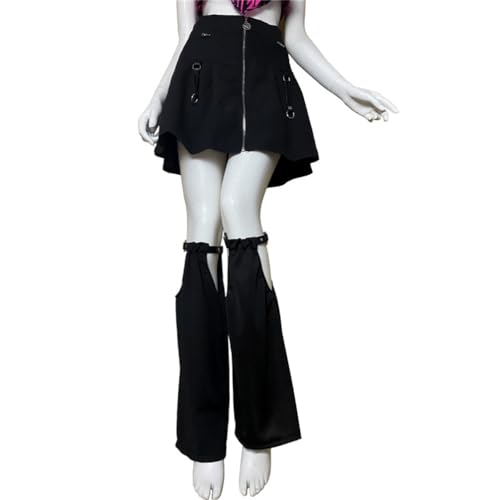 Image of Sup-Coente Y2k Fashion Leg Warmers For Women Harajuku Leg Sleeve