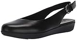 FitFlop womens Sarita Sling Backs Ballet Flat, All Black, 6 US