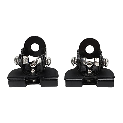 LED Light Bar Mounting Bracket, 2PCS Universal Adjustable Engine Hood LED Work Light Mount Bracket Clamp Holder for Off Road Cars Sedans Trucks UTVs, LED Light Bar Mounting Holder