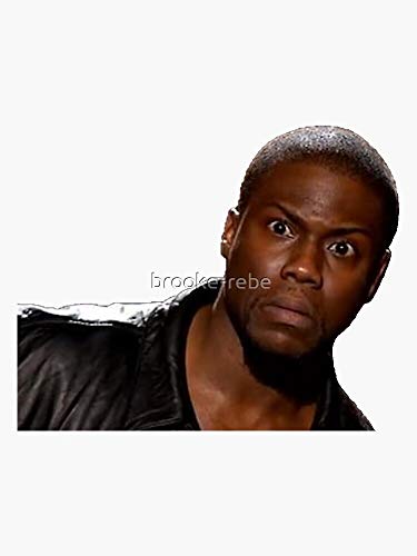 Meme Kevin hart - Sticker Graphic - Auto, Wall, Laptop,