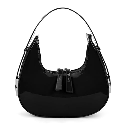 Image of Juoxeepy Ita Bag Cute Bow Purse Aesthetic Japanese Shoulder Bag Faux Leather Tote Bag Y2k Red Handbag Purse