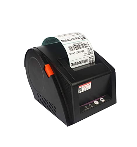 JINHH Label Printer, 3 Inch Thermal Barcode Printer Label Printer with Professional Barcode Software No Need Ink 20Mm To 80Mm