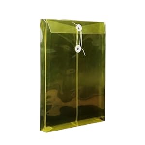 Ceteor A4 Ziehharmonika-Ordner Gelb 5er Pack