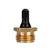 Camco RV Brass Blow Out Plug - Essential RV Winterizing Tool - Heavy-Duty Brass Construction - Helps Clear Your Water Lines During RV Winterization and Dewinterization (36153)