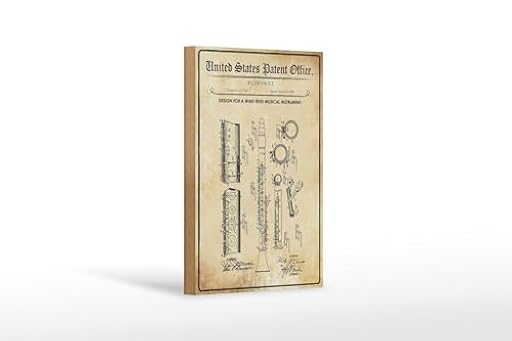 Femer Cartel de madera con diseño de instrumento de viento, 12 x 18 cm, 2 carteles decorativos | Ya disponible en tu tienda friki favorita! En mundofriki.es! Femer Cartel de madera con diseño de instrumento de viento, 12 x 18 cm, 2 carteles decorativos | Ya disponible en tu tienda friki favorita! En mundofriki.es!