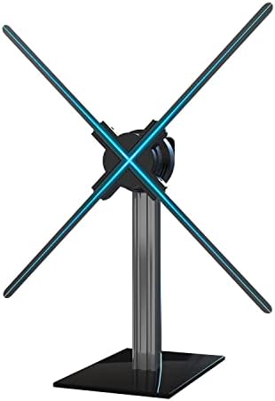 Missyou Hologram Fan Stand With Multi-Function Base for A Variety Of Hologram Fans (Desktop Stand (Height 15"))