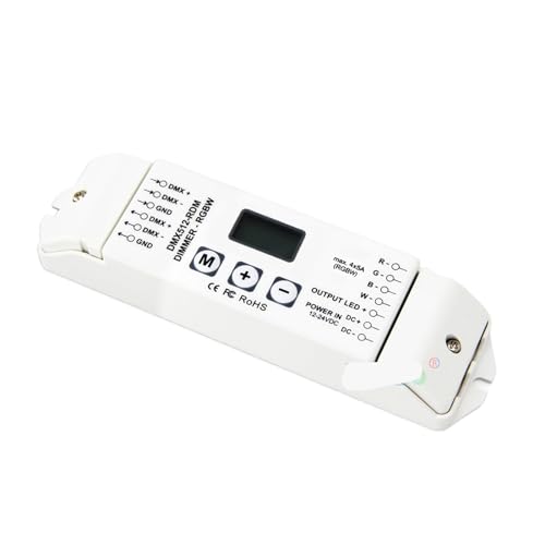 Contrôleur LED DMX512 BC-844 pour éclairage d'ambiance RGBW de salon